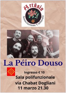 Scopri di più sull'articolo Pèiro Douso a Dogliani – 11/03/2022