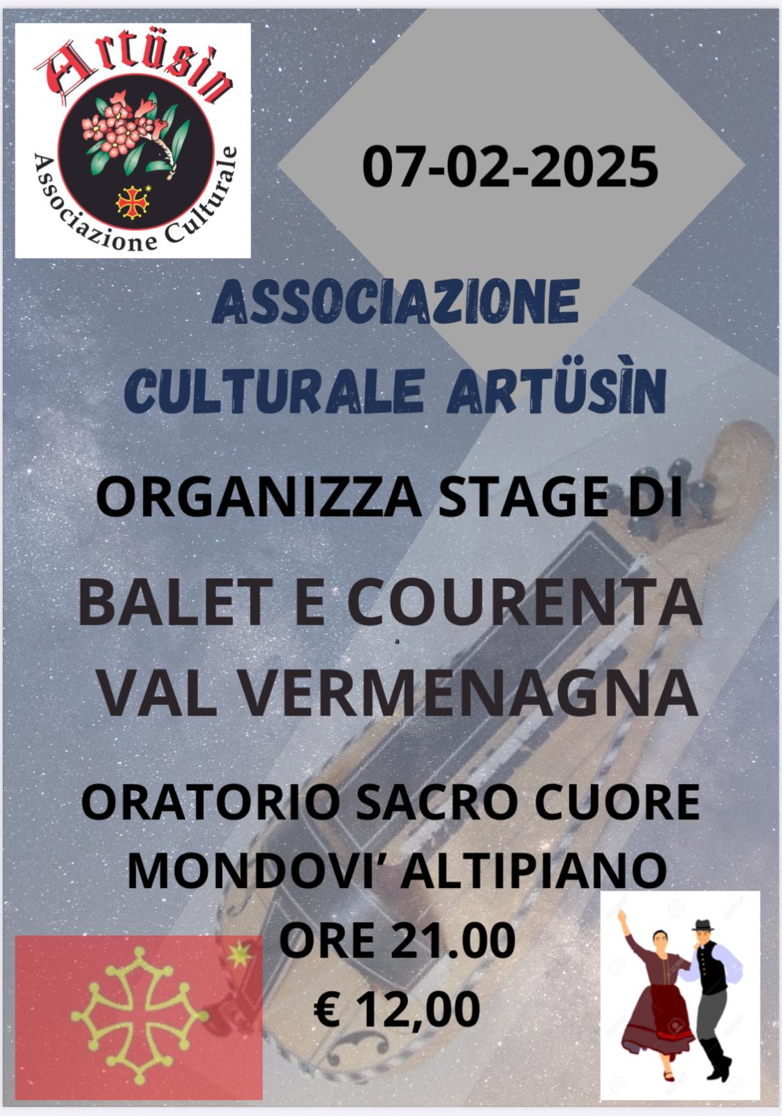 Scopri di più sull'articolo STAGE DI COURENTA E BALET DELLA VAL VERMENAGNA