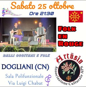 Scopri di più sull'articolo FOLK EN ROUGE A DOGLIANI