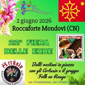 Scopri di più sull'articolo Artüsìn alla XXII Fiera delle Erbe di Roccaforte