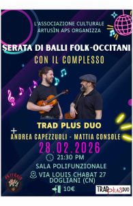 Scopri di più sull'articolo TRAD PLUS DUO a Dogliani