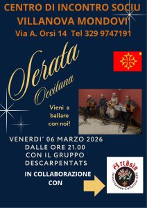 Scopri di più sull'articolo Serata di balli occitani ai “Sociu” di Villanova