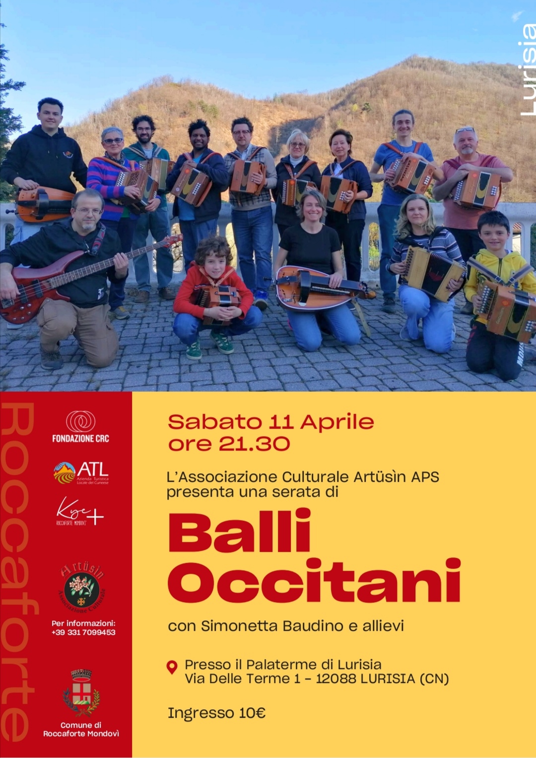 Al momento stai visualizzando Simonetta Baudino e allievi a Lurisia